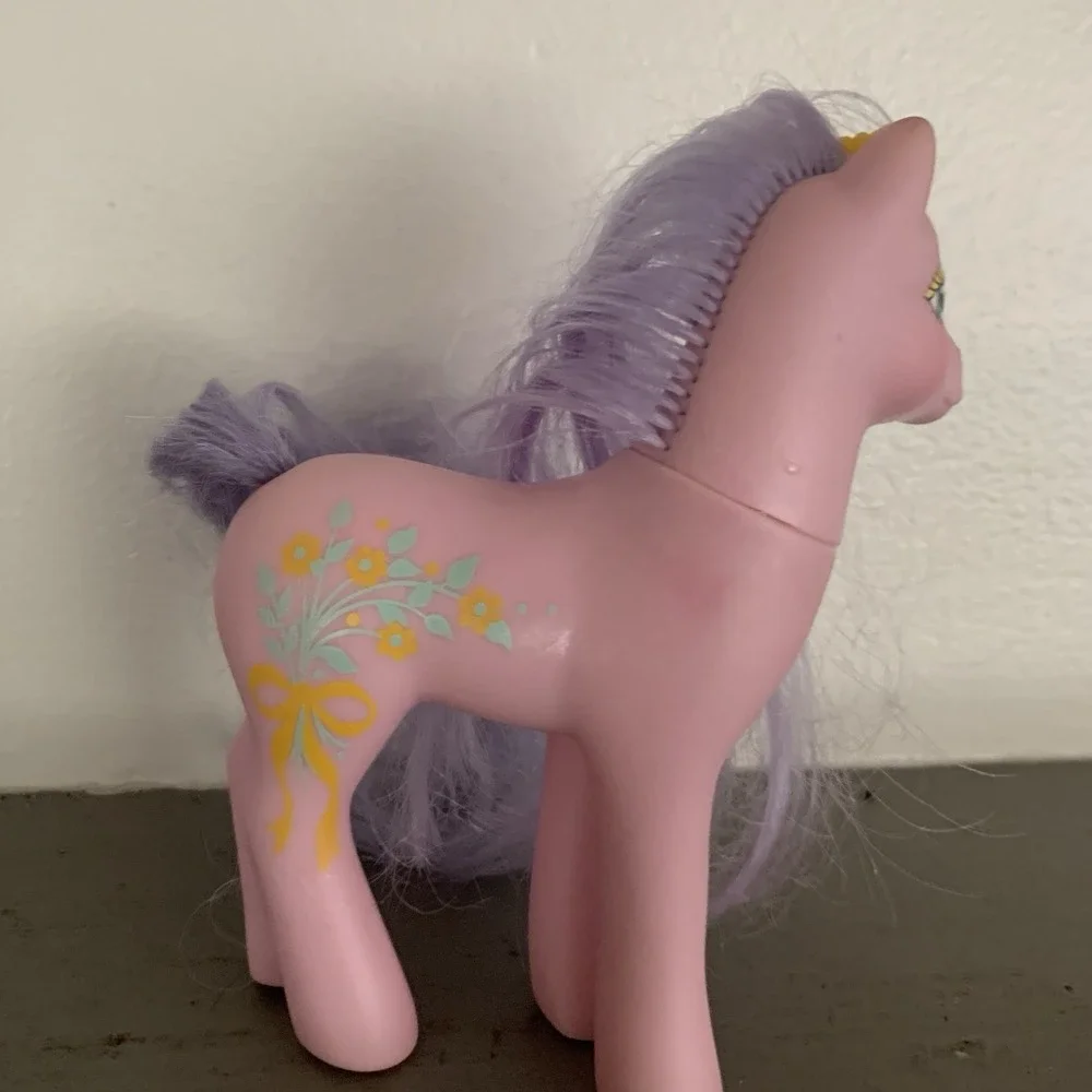My Little Pony G1 Vtg Lot‎ of 2 Sweet heart sisters Flowerburst & Spring Song